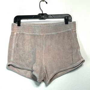 THE GREAT. The Velour College Shorts Size 1 L443